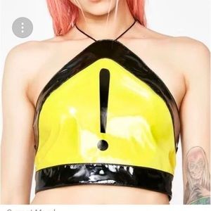 Dollskill Current Mood Vinyl Halter